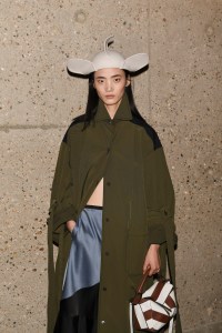 Backstage at Loewe RTW Fall 2019