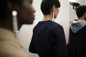 Backstage at Lutz Huelle  RTW Fall 2019