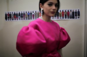 Backstage at Lutz Huelle  RTW Fall 2019
