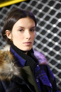 Backstage at Sacai RTW Fall 2019