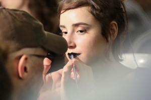 Backstage at Yohji Yamamoto RTW Fall 2019