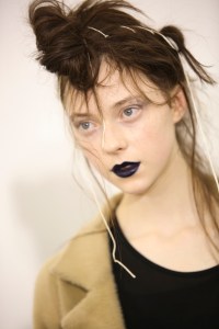 Backstage at Yohji Yamamoto RTW Fall 2019