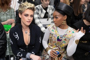 Kristen Stewart and Janelle Monae