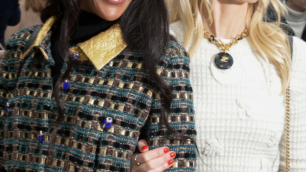 Naomi Campbell and Claudia Schiffer