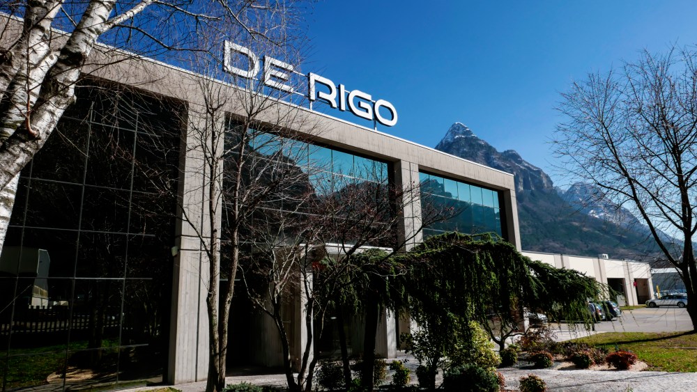 The De Rigo industrial complex in Longarone, Italy.
