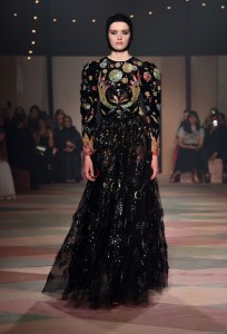 A look designed exclusively for Dior’s couture show in Dubai