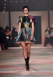 A look designed exclusively for DiorÕs couture show in Dubai