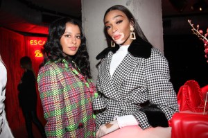 Sami Miro and Winnie HarlowEscada dinner celebrating the launch of the new Heart Bag by Rita Ora, New York, USA - 27 Mar 2019