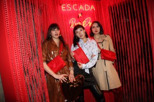 Natalie Lim Suarez, Michelle Song and Dylana SuarezEscada dinner celebrating the launch of the new Heart Bag by Rita Ora, New York, USA - 27 Mar 2019