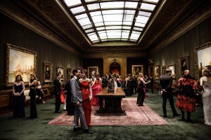 The scene at the Young Fellows Ball.