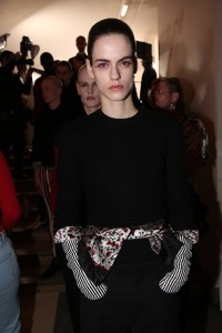 Backstage at Haider Ackerman RTW Fall 2019