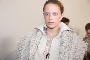 Backstage at Isabel Marant RTW Fall 2019, photographed in Paris on February 28, 2019.