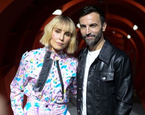 Noomi Rapace and Nicolas Ghesquiere