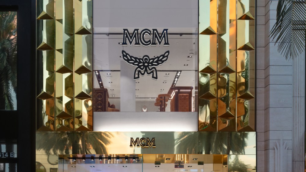 The MCM Beverly Hills flagship store on Rodeo Drive.