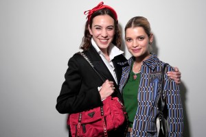 Alexa Chung and Pixie Geldof