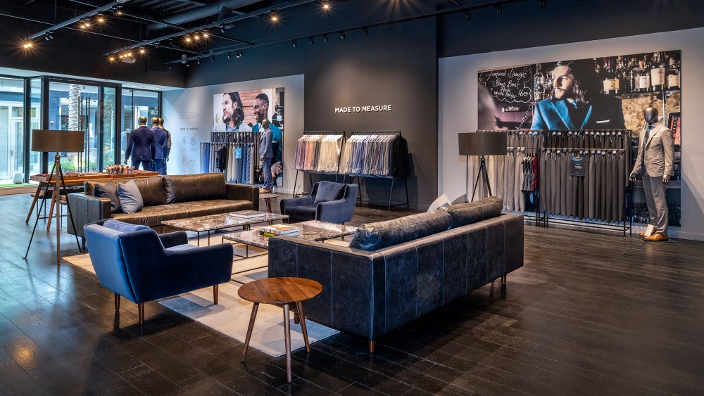 An Indochino showroom.