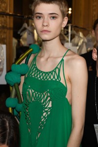 Backstage at Stella McCartney RTW Fall 2019