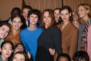 Backstage at Stella McCartney RTW Fall 2019