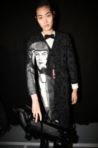 Backstage at Thom Browne  RTW Fall 2019, photographed in Paris on March 3, 2019.