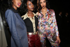 Backstage at Tommy Hilfiger Spring 2019