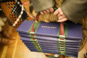 Backstage at Y/Project RTW Fall 2019, photographed in Paris on February 28, 2019.