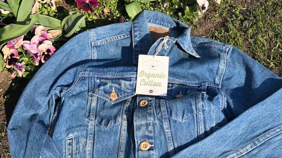 Cone denim organic cotton jacket