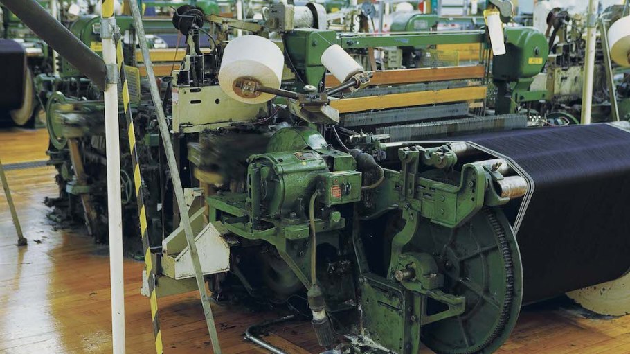 American Draper X3 Selvage loom