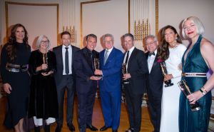 Brooke Shields, Eileen Fisher, Paul Jowdy, Isaac Ash, Jay Schottenstein, Isaac Ash, Ruthie Davis and Heather Sanchez