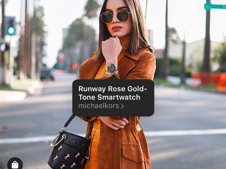 Camila Coelho is one of a select group of influencers testing out Instagram's newest feature, Shopping from Creators.