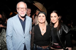 Pascal Greggory, Maria Grazia Chiuri and Amira Caser