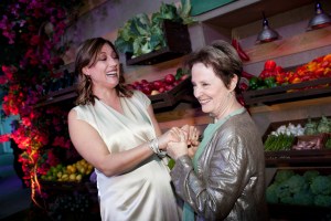 Kate Brashares and Alice Waters