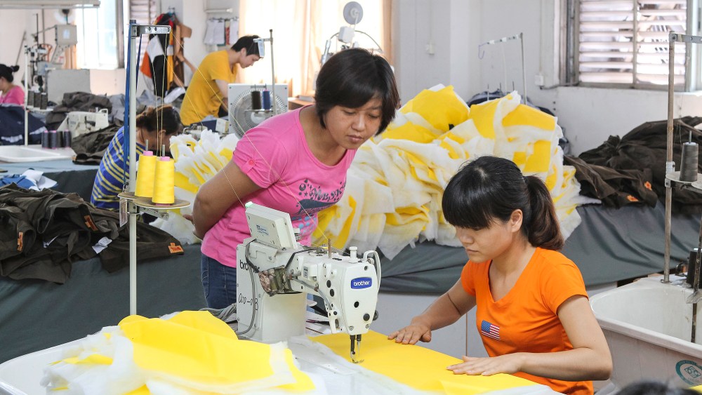 Chinese production for German label Vaude, a company that has been working on making its supply chains sustainable since 2001.