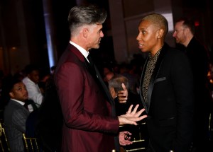 Eric Rutherforda and Lena Waithe