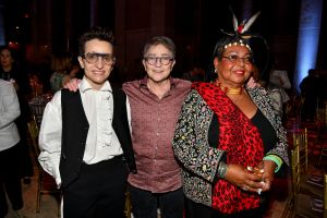 Masha Gessen, Joy Tomchin and Victoria Cruz