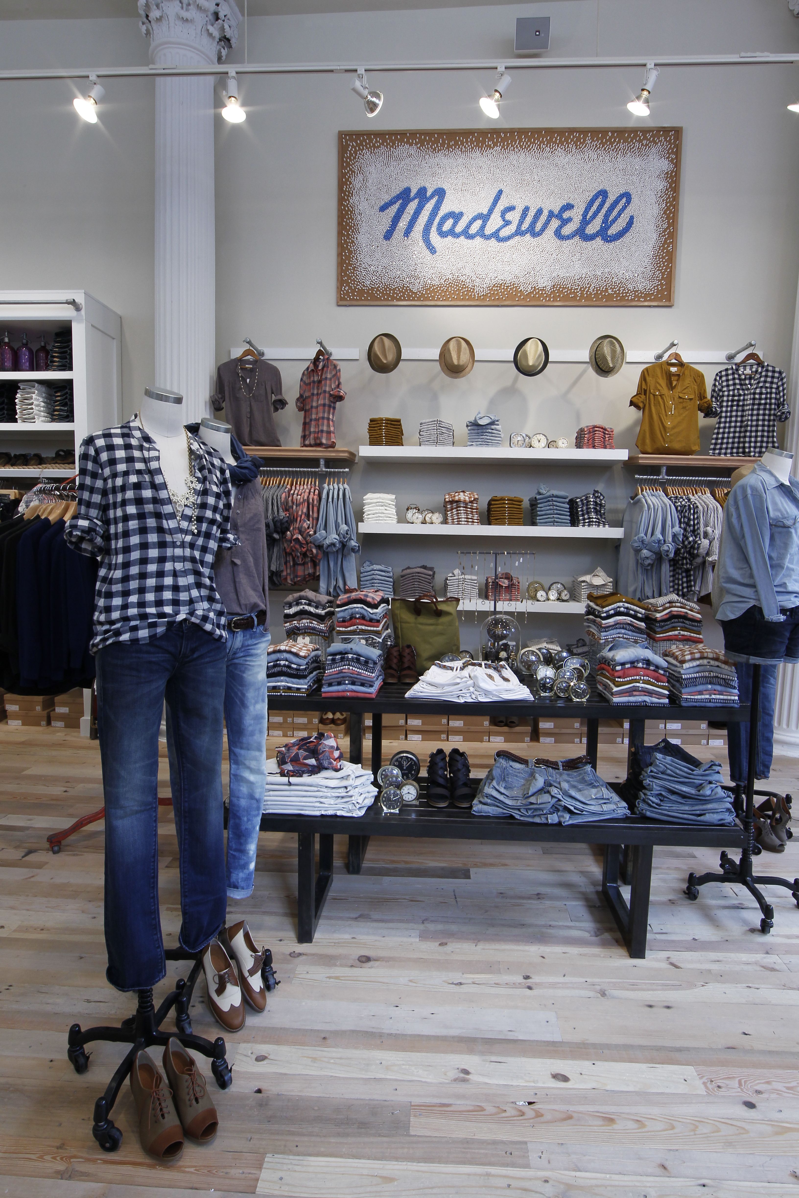 The Madewell store at 115 Fifth Avenue. Madewell Fifth Avenue, New York