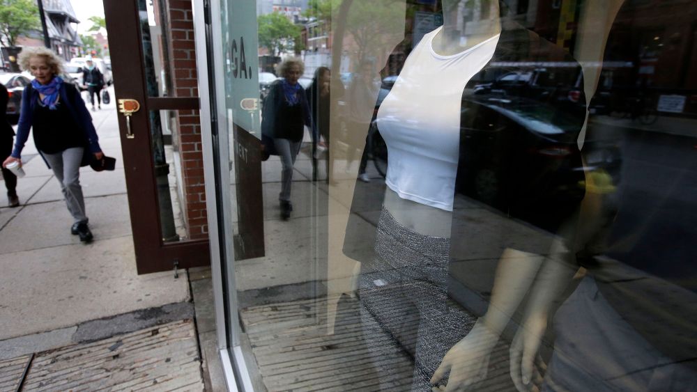 Lululemon Athletica apparel is displayed on mannequins in a storefront at a Lululemon Athletica store location on Newbury Street in Boston. Lululemon Athletica Inc. reports earnings Wednesday, Dec. 6, 2017Earns Lululemon Athletica, Boston, USA - 05 Jun 2017