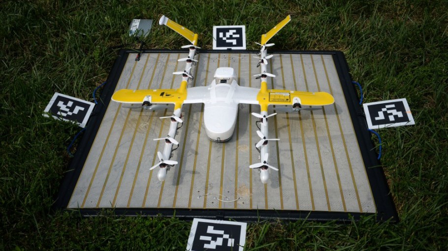 wing drone delivery service google alphabet logistics last mile delivery