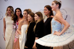 Lesley Thompson Vecsler, Candace Miller, Marcella Guarino, Mary Kate Olsen, Ashley Olsen, Colby Mugrabi, and Christy Lyn
