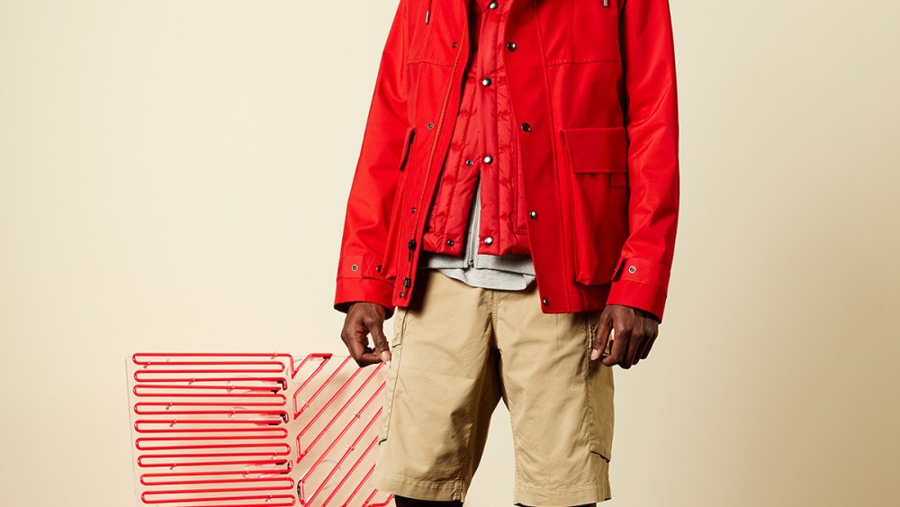 A look from Woolrich spring 2020 collection