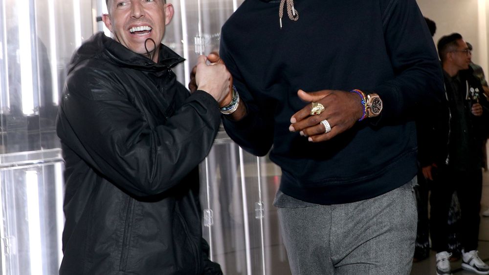 John Elliott and LeBron JamesNike Lebron James x John Elliott Icon Celebration, Inside, Los Angeles, USA - 21 May 2019
