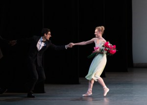 Justin Peck and Sara Mearns