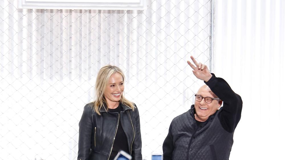 Lubov Azria and Max Azria on the catwalkHerve Leger show, Runway, Fall Winter 2016, New York Fashion Week, America - 13 Feb 2016