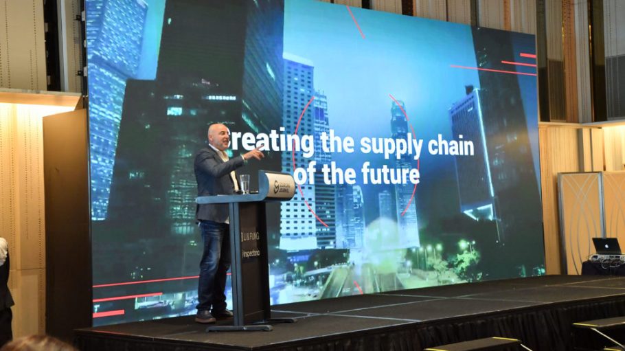 Sean Coxall, Li & Fung president of supply chain solutions, speaks at Sourcing Summit: Hong Kong on May 8, 2019.
