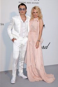 Brandon Thomas Lee and Pamela AndersonamfAR's 26th Cinema Against AIDS Gala, Arrivals, 72nd Cannes Film Festival, France - 23 May 2019The star-studded event will include a black-tie dinner, a celebrity-filled live auction, a runway show of exclusive looks curated by Carine Roitfeld, and special performances by Mariah Carey, Dua Lipa, Tom Jones, and The Struts. amfAR, The Foundation for AIDS Research, is one of the world's leading nonprofit organizations dedicated to the support of AIDS research, HIV prevention, treatment education, and advocacy. Since 1985, amfAR has invested nearly $550 million in its programs and has awarded more than 3,300 grants to research teams worldwide
