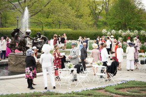 The scene at the Central Park Conservancy Luncheon.
