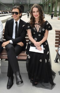 James Righton and Keira Knightley