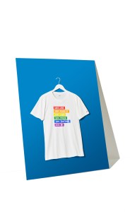 A look from DKNY's summer Pride capsule.