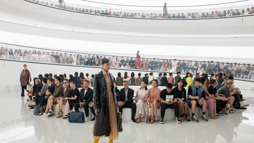 A look from Fendi Fall 2019 in Shanghai.