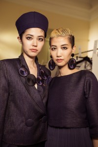Backstage at Giorgio Armani Cruise 2020