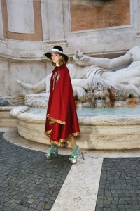 Backstage at Gucci Cruise 2020